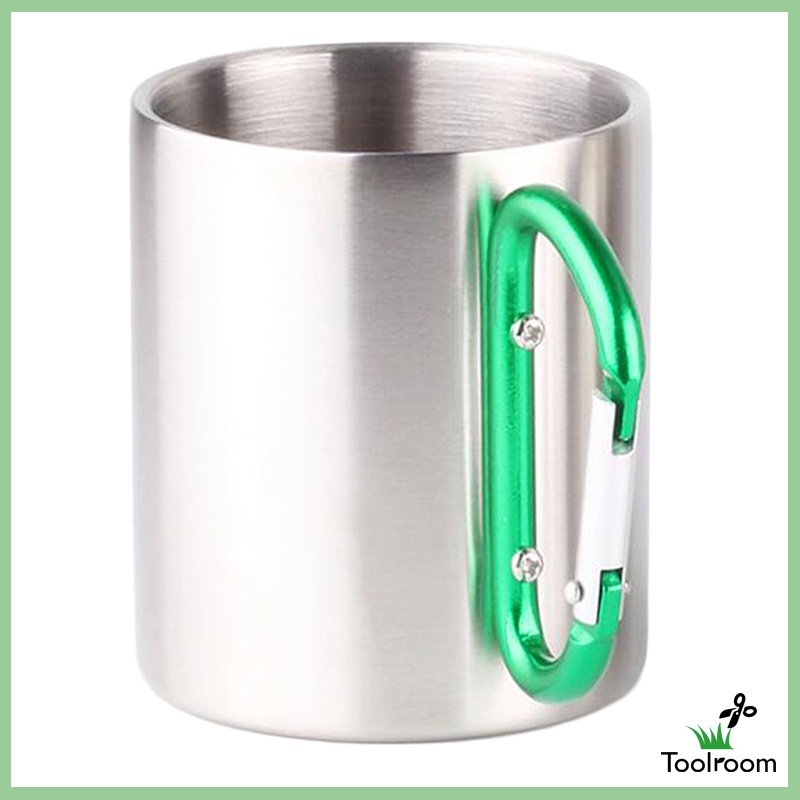 Cốc Kim Loại 150ml Dùng Đi Cắm Trại / Leo Núi Tiện Dụng