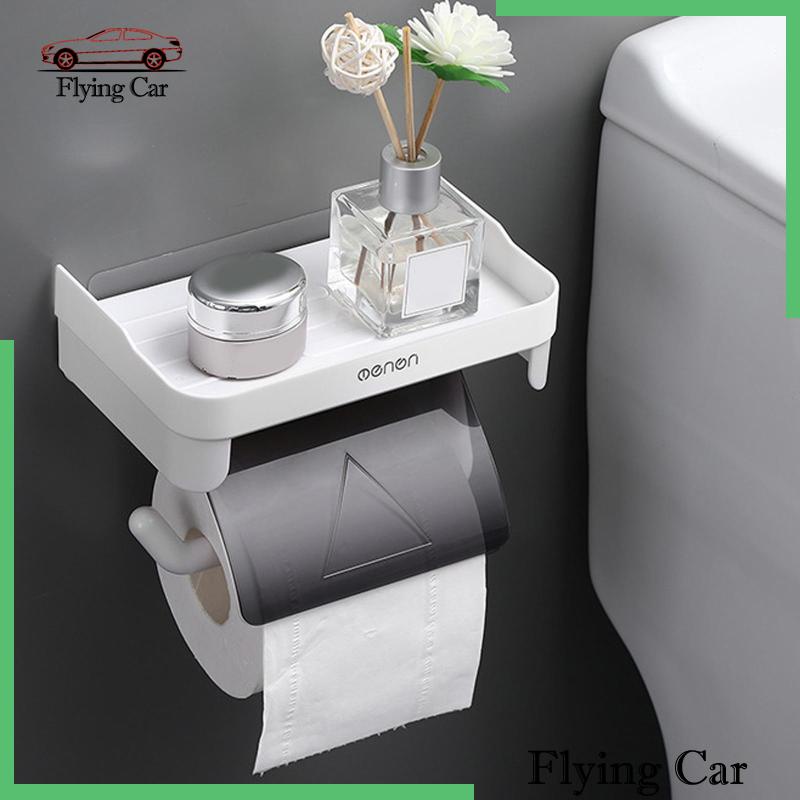 [Lzdjfmy2] Giá Đỡ Cuộn Giấy Vệ Sinh Hiện Đại Có Kệ Để Khăn Giấy Cho Khách Sạn