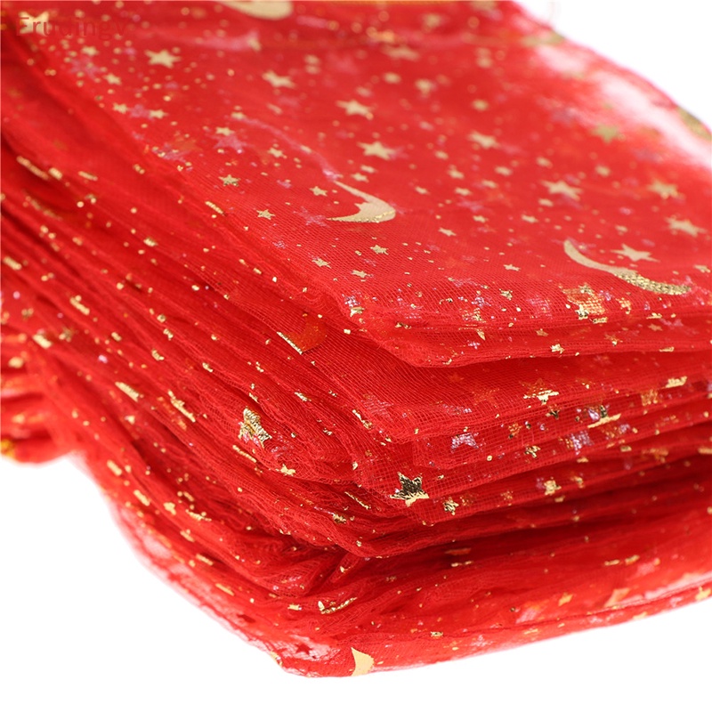 Bộ 50 Túi Đựng Kẹo Trang Trí Mặt Trăng Ramadan EID Mubarak