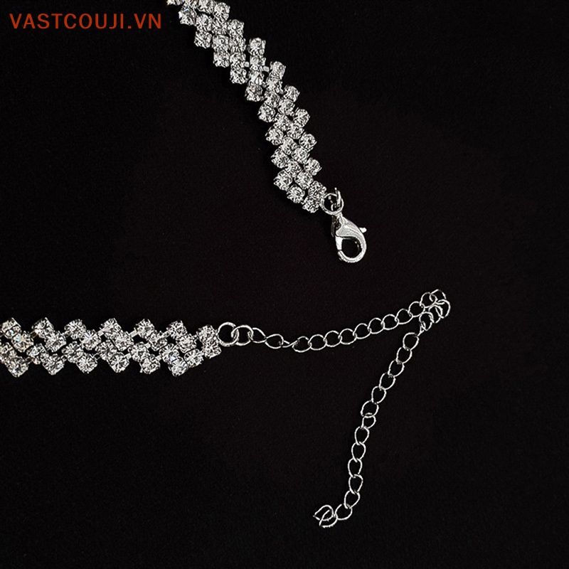 Vòng Cổ Choker Đính Đá Thời Trang Dành Cho Nữ