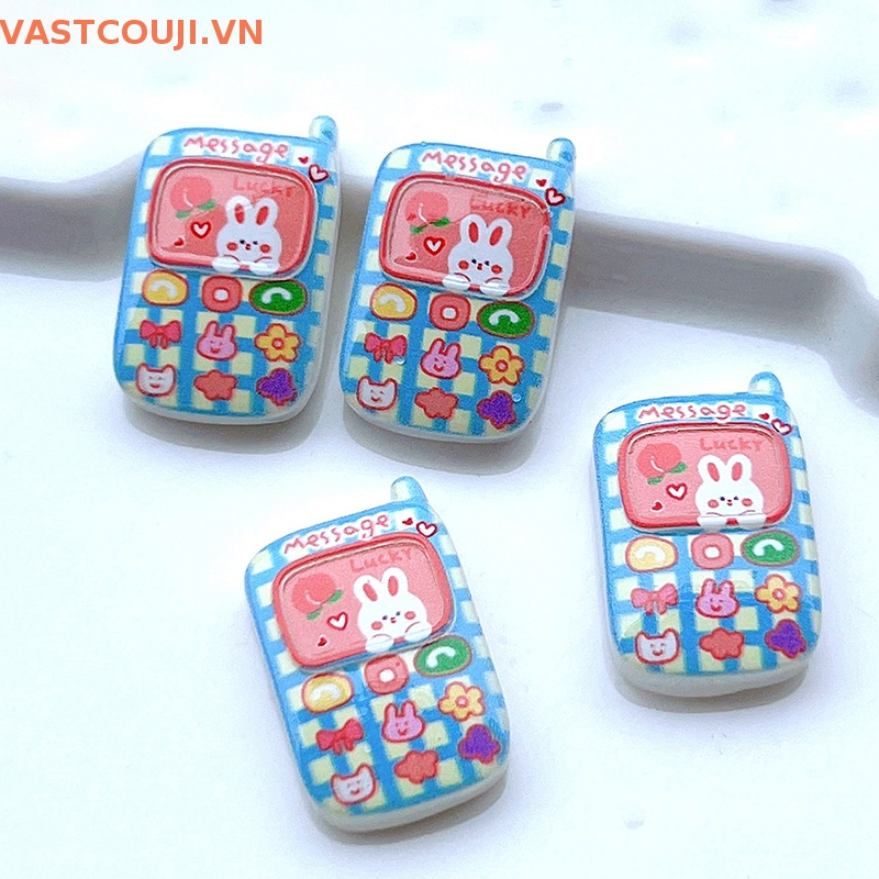 Set 10 Mô Hình Điện Thoại Mini Trang Trí Nhà Búp Bê