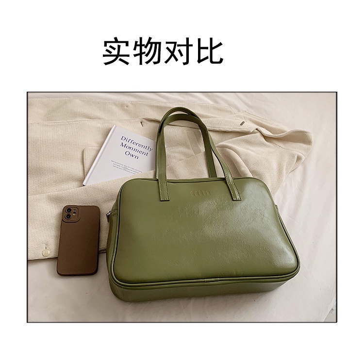 Túi Xách Kẹp Nách Kích Cỡ Lớn Phong Cách Thời Trang Hàn Quốc Mới Dành Cho Nữ