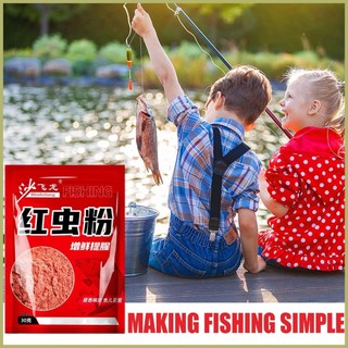 Bột Giun Đỏ Khử Mùi Cho Mồi Câu Cá