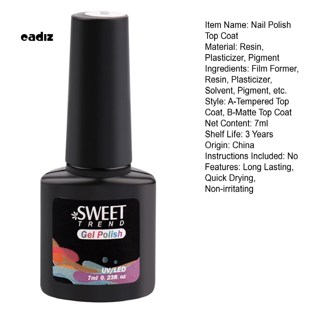 Sơn Móng Tay Dạng Gel Nhám Không Gây Kích Ứng Chuyên Nghiệp