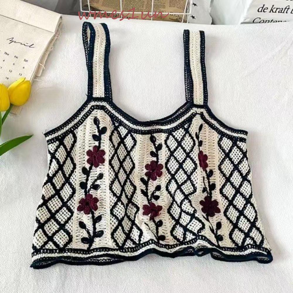 Áo Hai Dây Dáng Ôm Thoáng Khí WMES15H Chất Liệu Cotton Thời Trang Cho Nữ