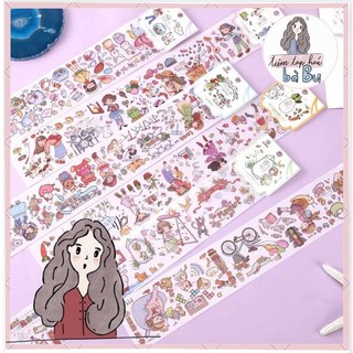 Dây washi stickers 35cm là con gái thật tuyệt 🙄