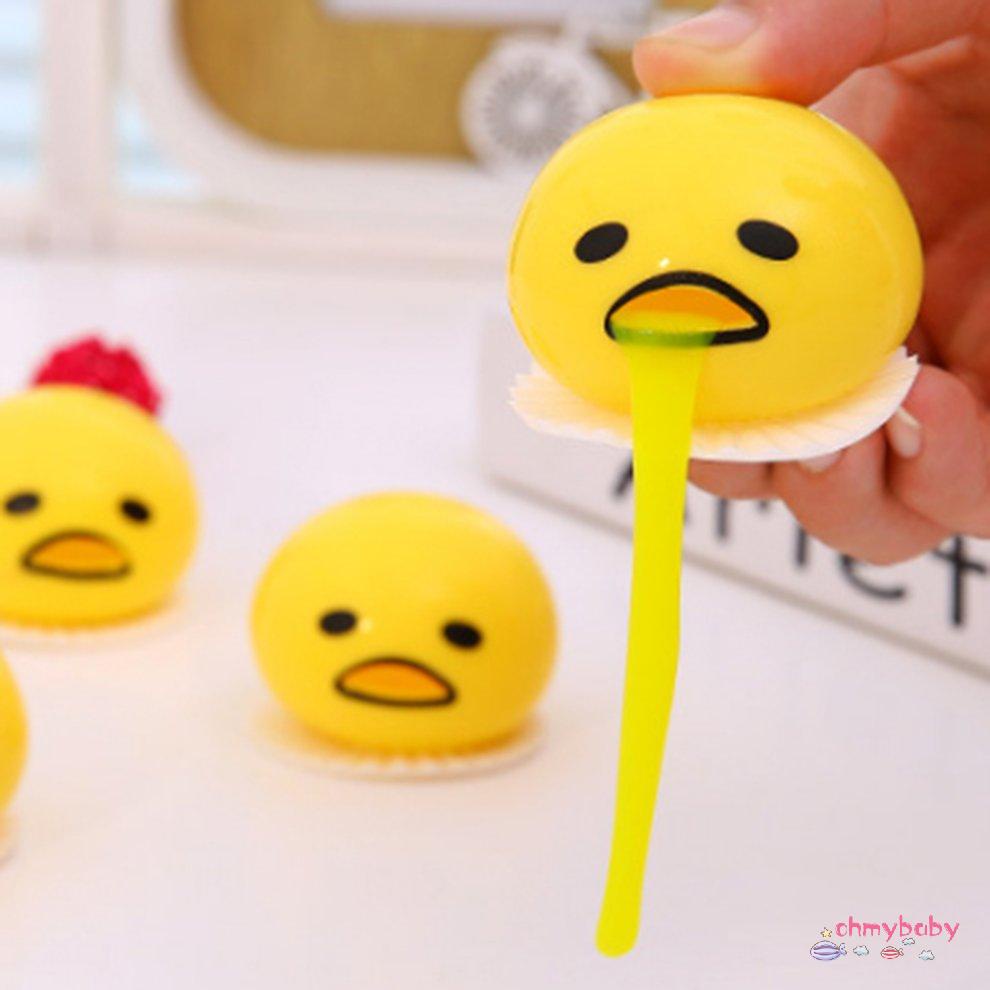 [Trong kho] Nôn Lòng Đỏ Trứng Chống Căng Thẳng Đồ Chơi Mềm Giải Nén Chất Nhờn Sáng Tạo Khăm Quà Tặng Cho Trẻ Em Ngộ Nghĩnh [P/11]