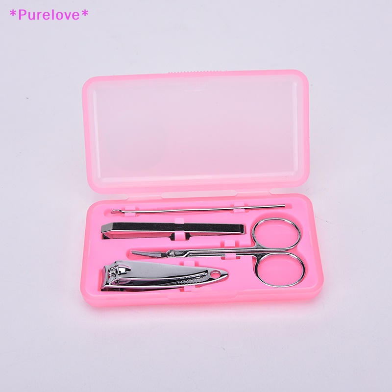 Bộ 4 Dụng Cụ Chăm Sóc Móng Tay Chuyên Nghiệp Tiện Dụng Mới