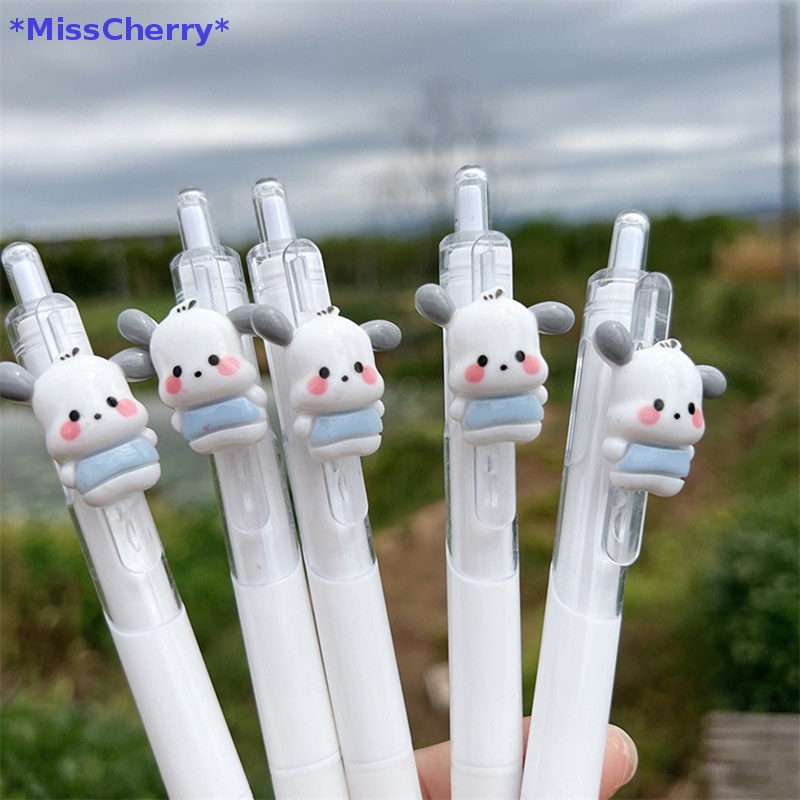 Mchy &gt; Bút Mực Gel Họa Tiết Chú Chó Hoạt Hình Dễ Thương Dùng Làm Quà Tặng Cho Học Sinh / Văn Phòng Mới