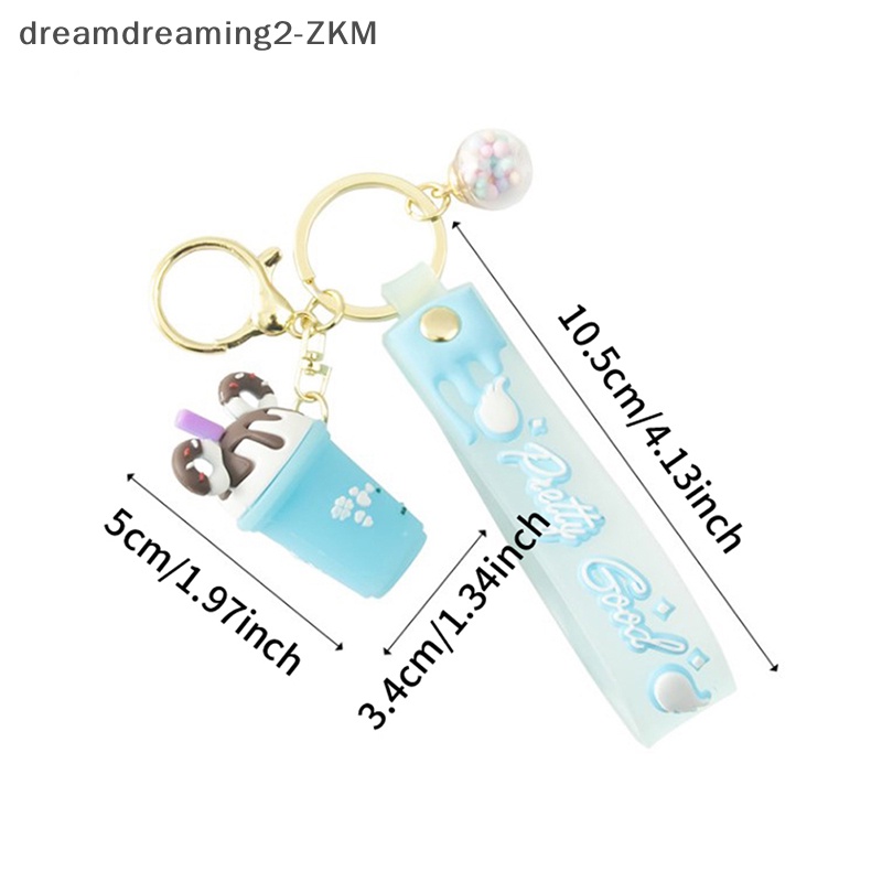 [Dreaming] Bán Chạy Móc Khóa Hình Cây Kem Sáng Tạo Dễ Thương Cho Nữ [zkm]