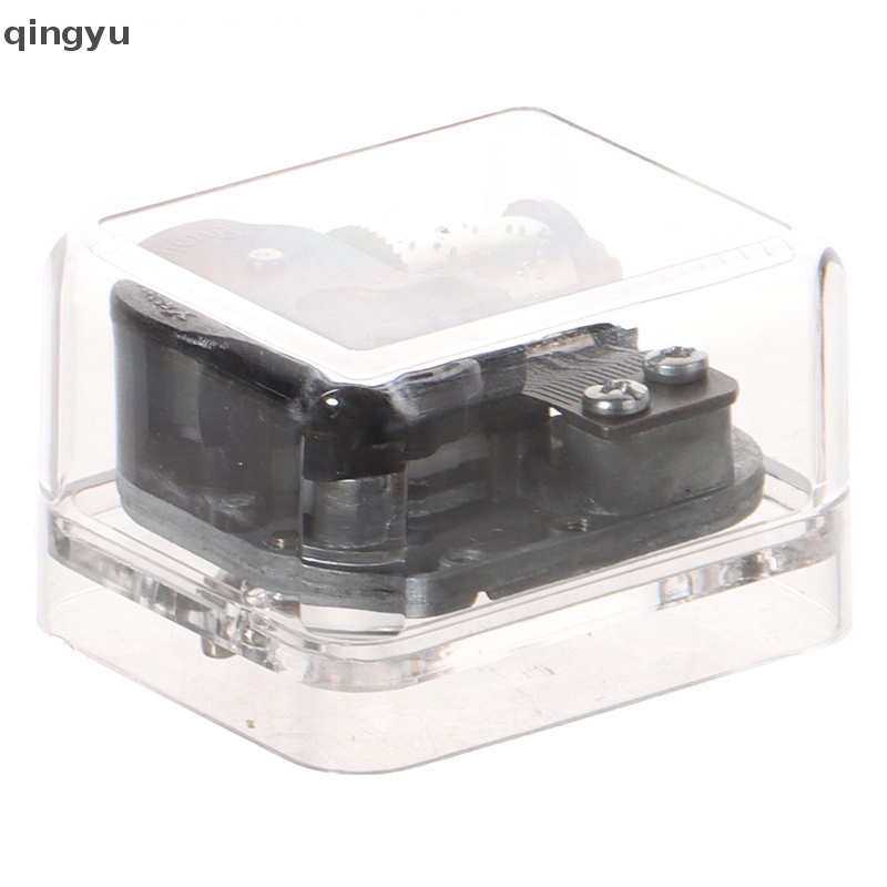 Qingyu Hộp Nhạc Bằng Acrylic Thủ Công Sáng Tạo Có Thể Chuyển Động Bằng Tay