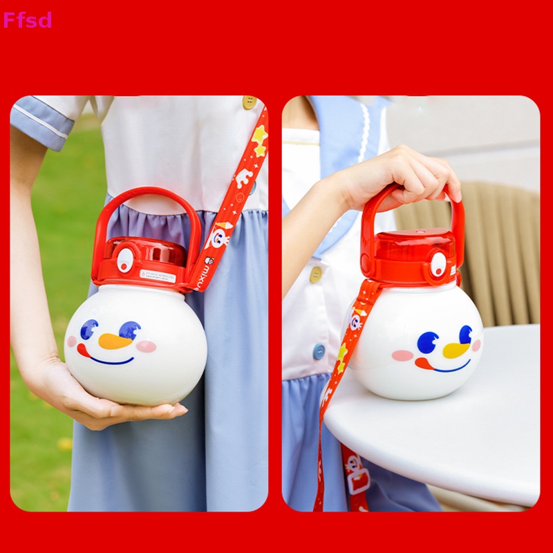 Bình Nước Hình Người Tuyết Dễ Thương 1400ml