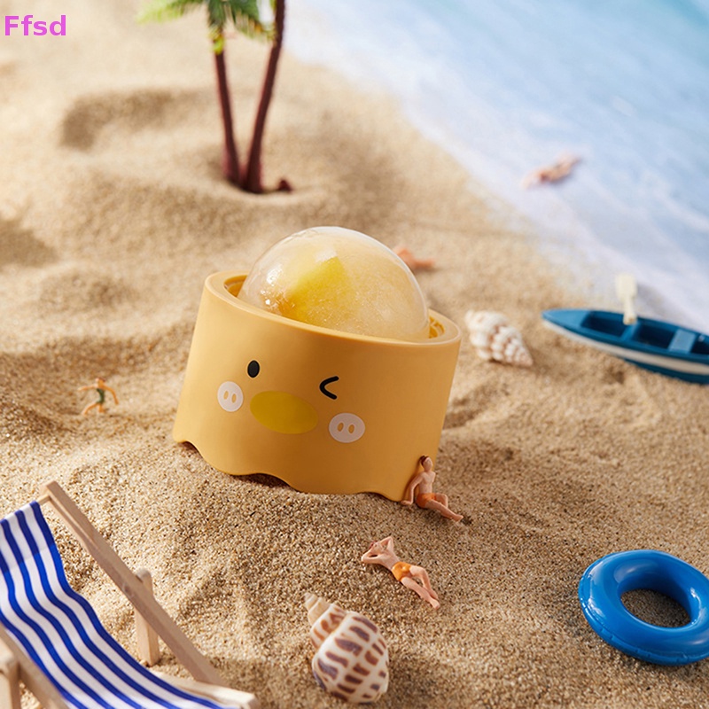 Khuôn Silicon Làm Đá Hình Quả Bóng Dễ Thương Nhanh Chóng Tiện Dụng Cho Nhà Bếp