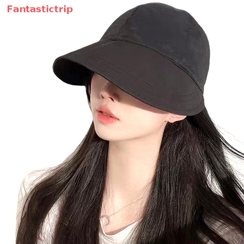 1 Mũ Rộng Vành Chống Nắng Dây Rút Điều Chỉnh Được Cho Nam Nữ