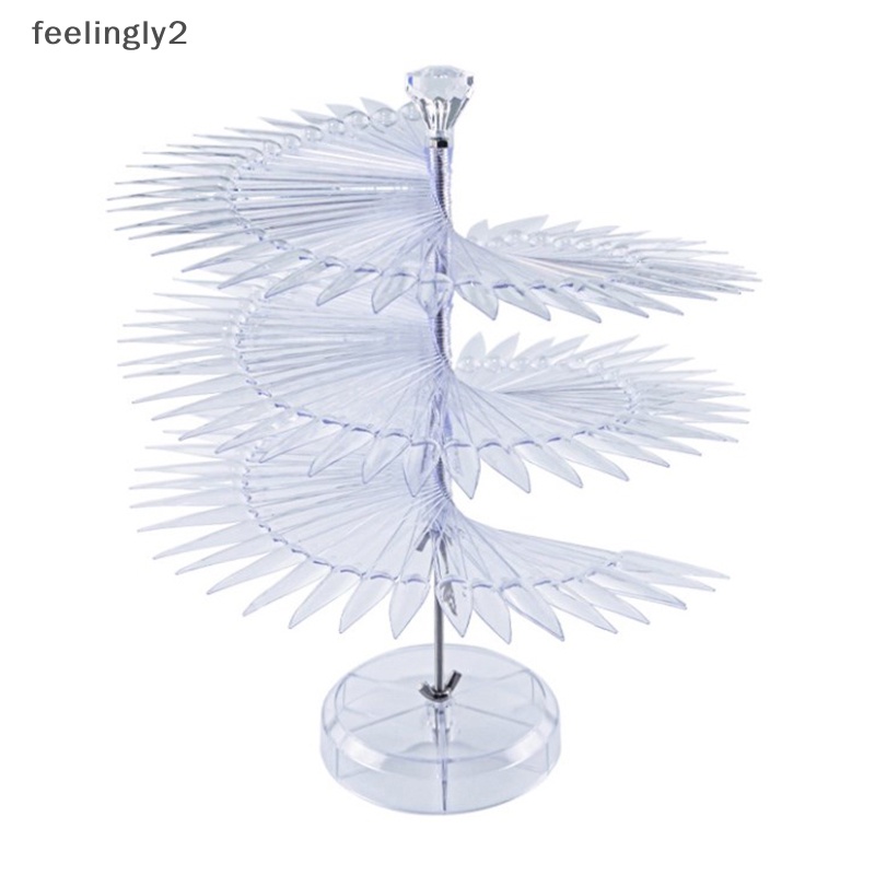 Giá Đỡ Trưng Bày Móng Tay Giả Hình Xoắn Ốc 120 Màu