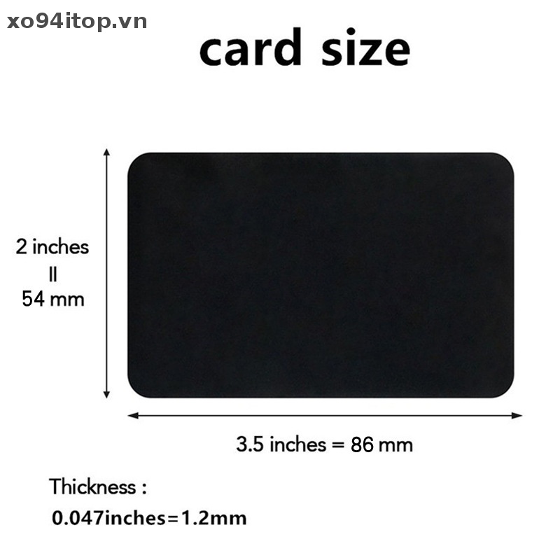 Xoitop Ví Đựng Thẻ Bằng Thép Không Gỉ Cho Husband Boyfriend Wife Girlfriend Valene Quà Tặng Sinh Nhật VN