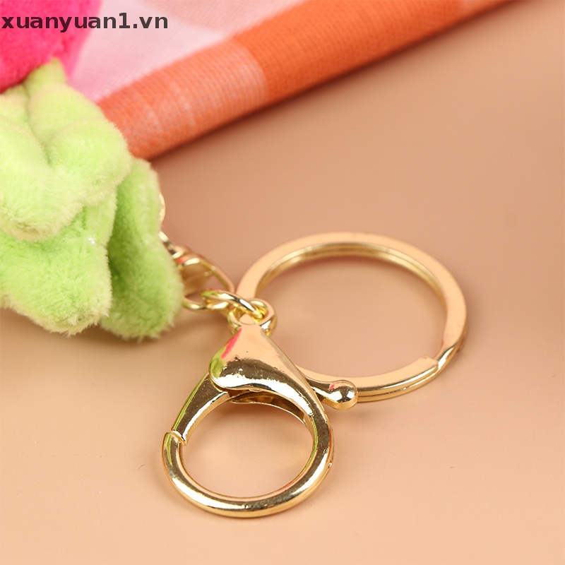 Móc Khóa Hình Củ Cà Rốt Nhồi Bông Đáng Yêu