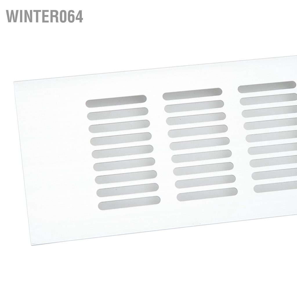 Winter064 2 Chiếc Lỗ Thông Khí Lưới Tản Nhiệt Gió Hợp Kim Nhôm Hình Chữ Nhật Tấm Hơi Cho Tủ Giày Quần Áo