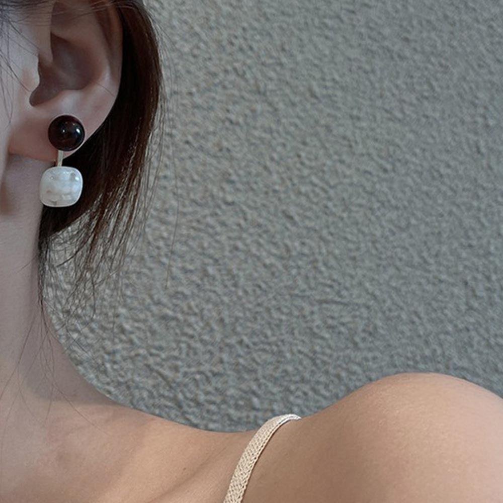 Bông Tai 26Eddie Bằng Hợp Kim Không Gây Dị Ứng Phong Cách Hàn Quốc Thời Trang Cho Nữ