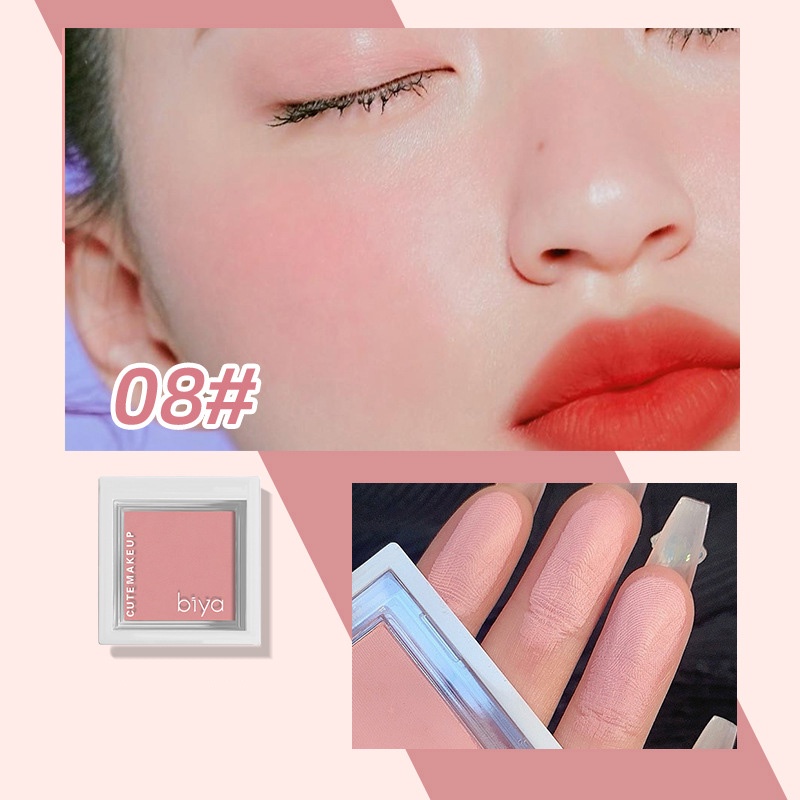 Phấn Má Hồng Biya Cute Makeup Xinh Xắn Lâu Trôi