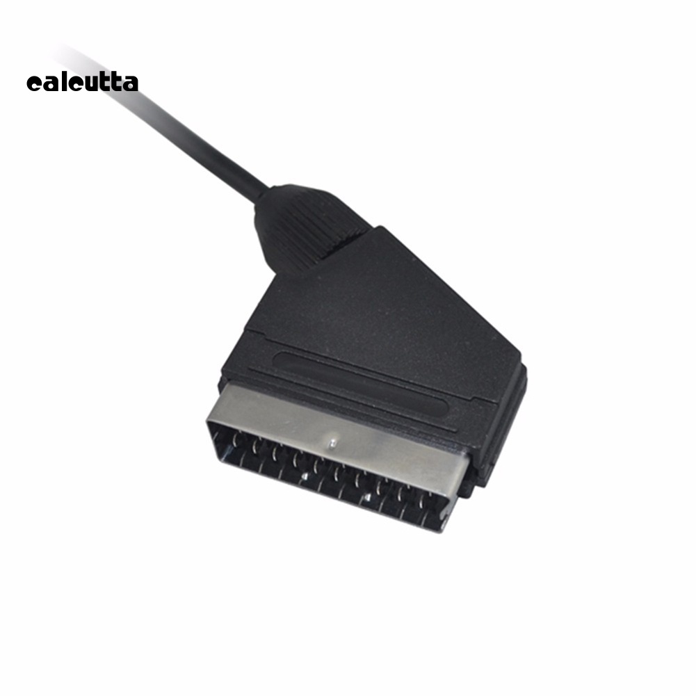 Dây Cáp Kết Nối 1.8m RGB Scart TV AV Cho Sony Playstation PS2 3