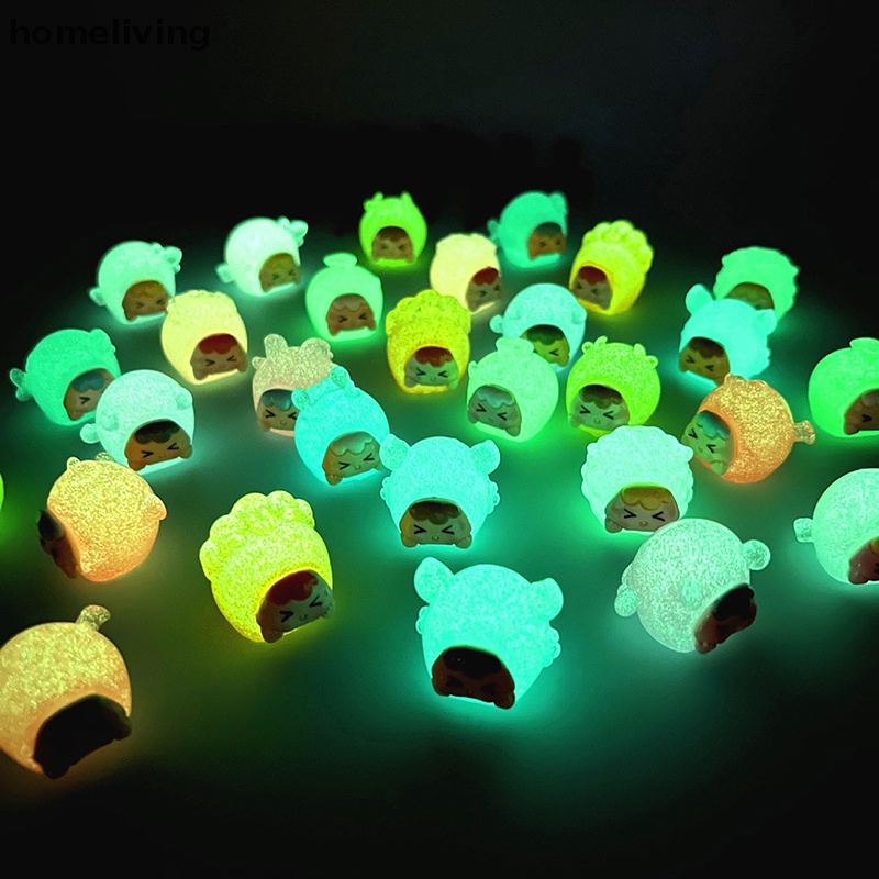 Set 2 Đồ trang trí Búp Bê Bọ Cạp Hoạt Hình Màu Dạ Quang Trang Trí Tiểu Cảnh