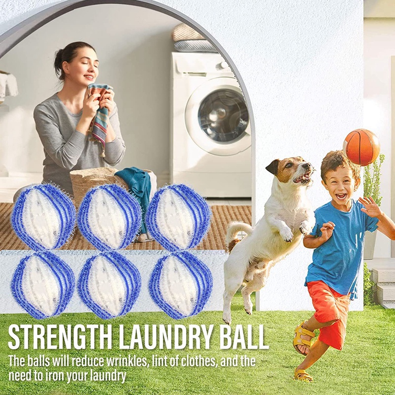 Bóng Giặt Đồ Chống Rối Tiện Dụng Cho Máy Giặt