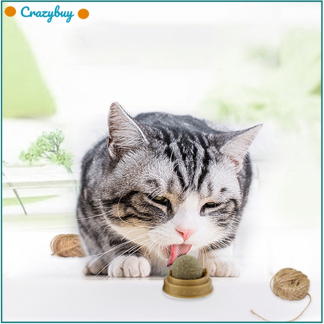 Cr Quả Bóng Cỏ Bạc Hà Khô Catnip Tự Nhiên An Toàn Cho Sức Khỏe Cho Mèo
