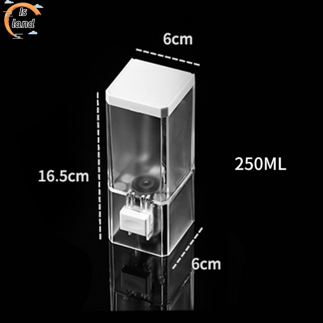 Bình Trong Suốt Đựng Xà Phòng Gắn Tường 250ml Tiện Dụng