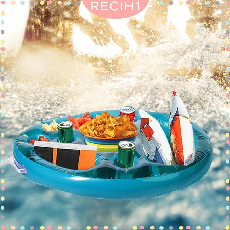 Giá Đỡ Cốc Nước Nóng / Thức Ăn Bơm Hơi Tiện Dụng Cho Hồ Bơi