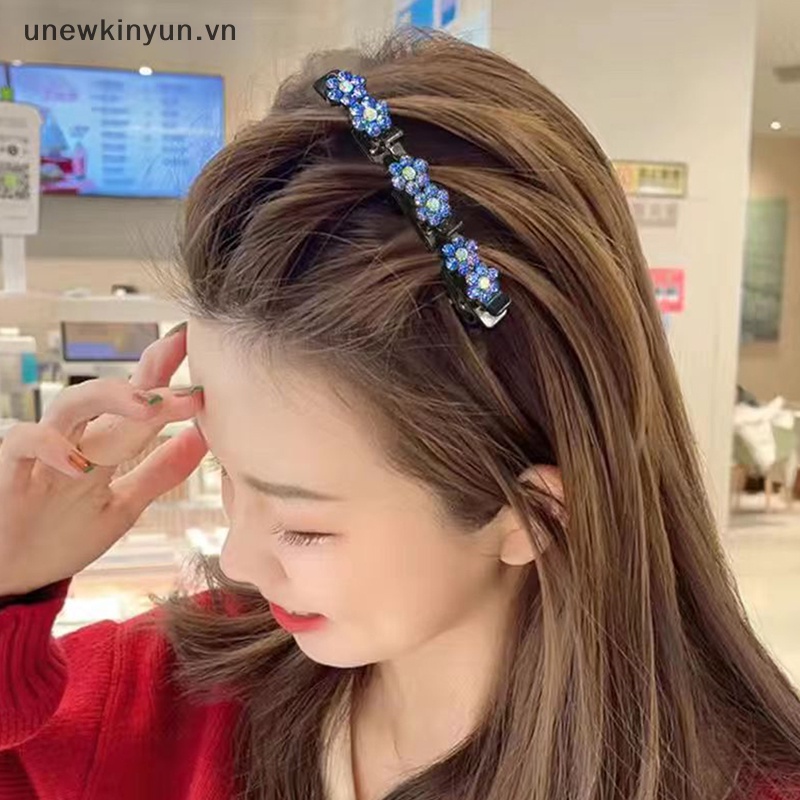 Uu Kẹp Tóc Mái Tóc Mái Ngang Hình Hoa Co Giãn Ngọt Ngào Dễ Thương Cho Nữ VN