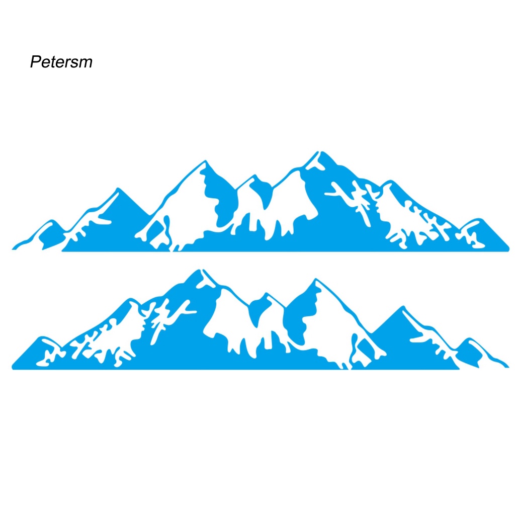 Set 2 Đề Can Dán Trang Trí Xe Hơi Chịu Nhiệt Độ Cao Tháo Rời Được Tiện Lợi