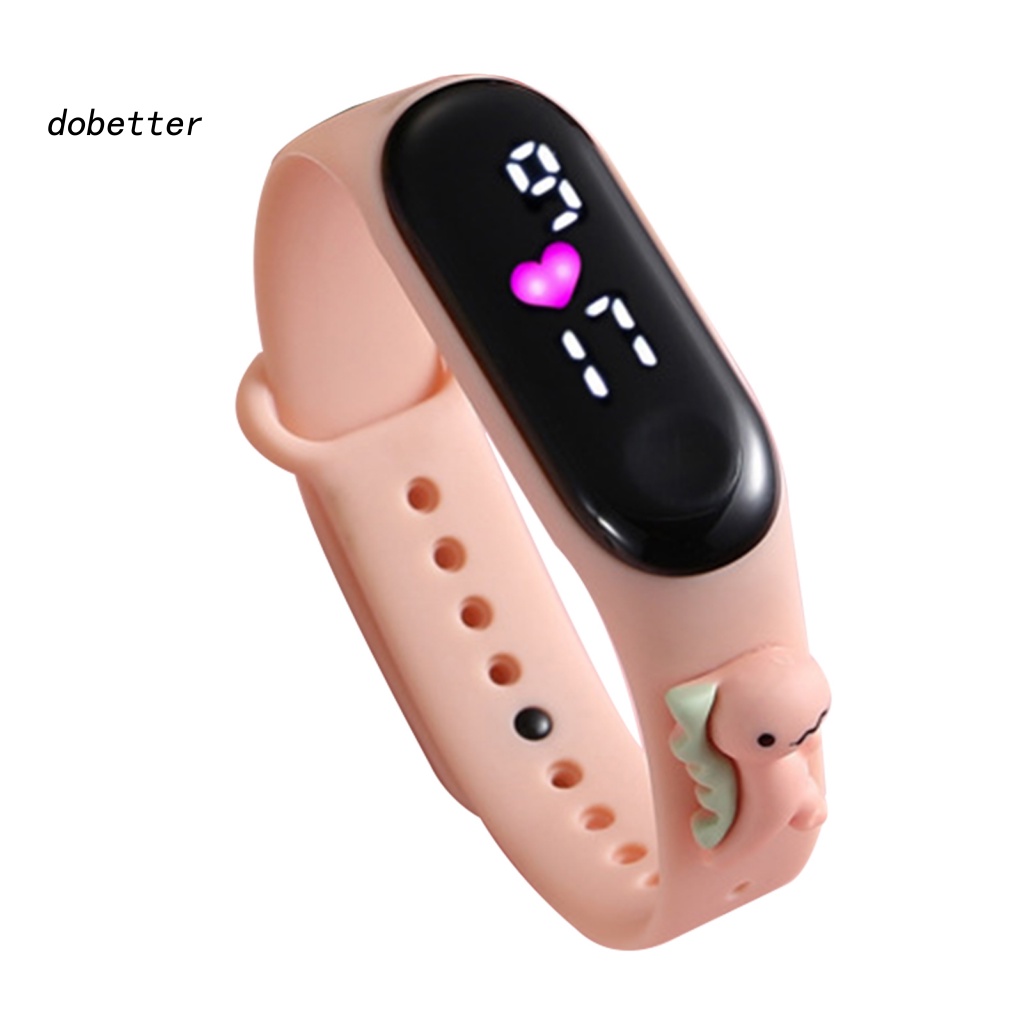 &lt; Dobetter &gt; Đồng Hồ Điện Tử Màn Hình LED Kỹ Thuật Số Chống Thấm Nước Thời Trang Unisex Cho Học Sinh