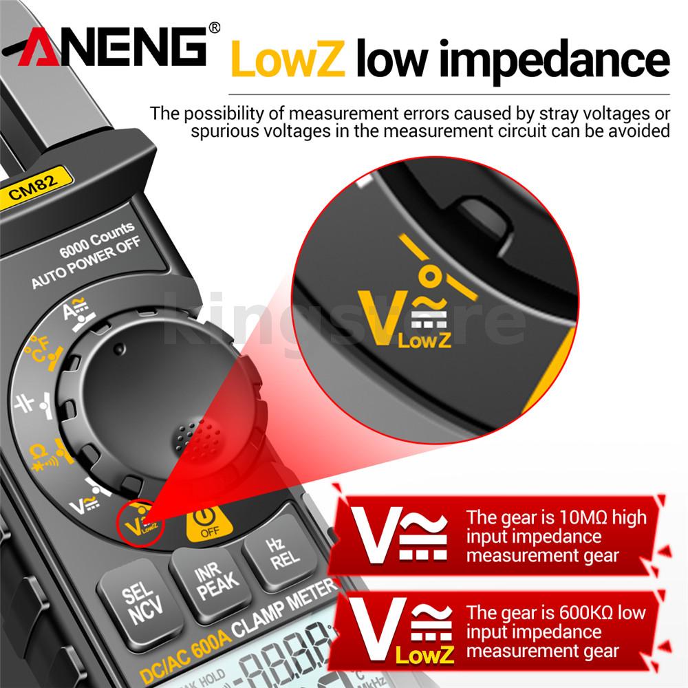 Kẹp Vạn Năng Kế ANENG CM82 DC / AC 600A 6000 Chuyên Dụng