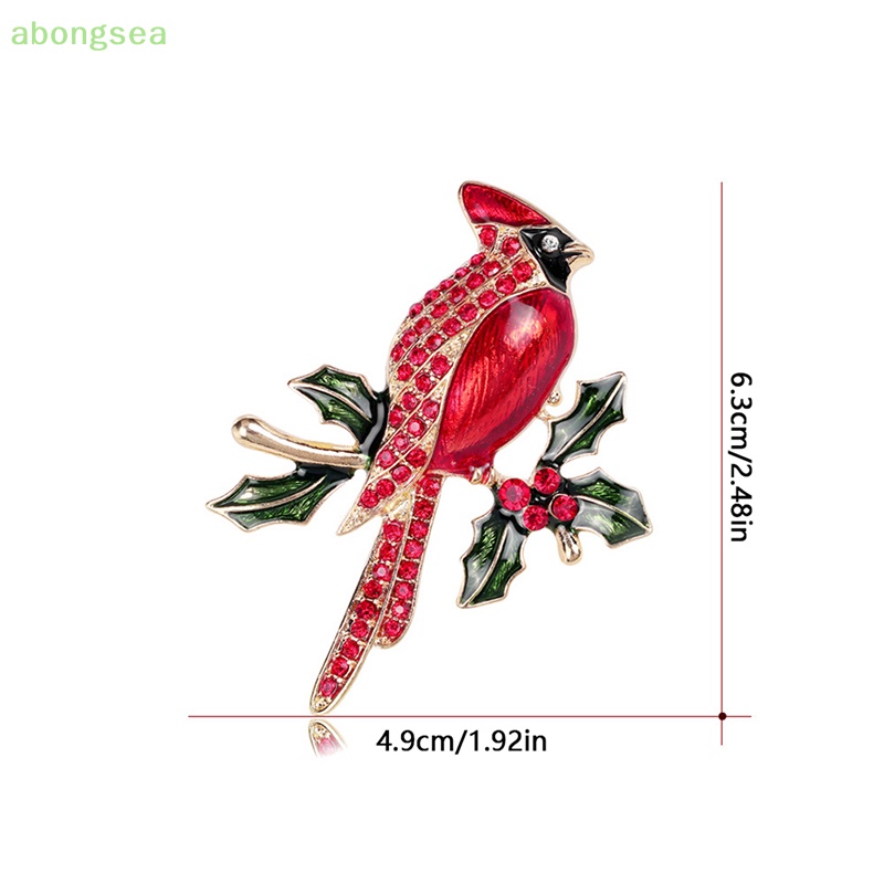 Ghim Cài Áo Hình Chú Chim Nhiều Màu Sắc Đính Đá Thời Trang Cho Nữ