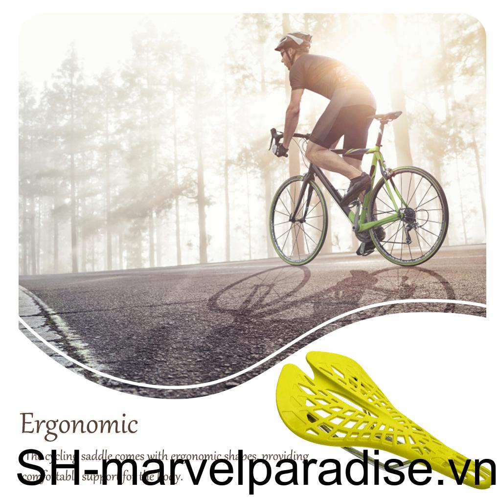 Yên Xe Đạp Kiểu Rỗng Nhẹ Thoáng Khí Chống Sốc Thời Tiết Thay Thế Tiện Dụng