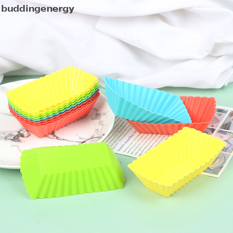 Set 12 Cốc Làm Bánh Muffin Bằng Silicone Tái Sử Dụng Tiện Lợi