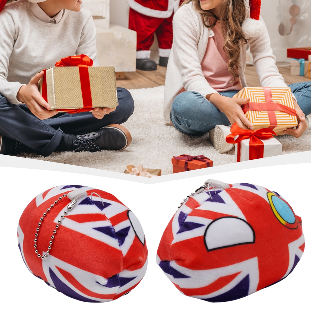 Quả Cầu Lông Xù Mềm Mại 10cm Dễ Thương Dùng Làm Quà Tặng Cho Bé