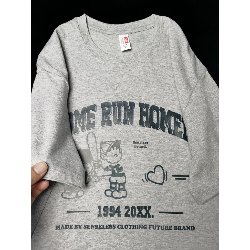 NRVP Áo Thun 100% Cotton Tay Ngắn In Hình Phong Cách Hàn Quốc Mới