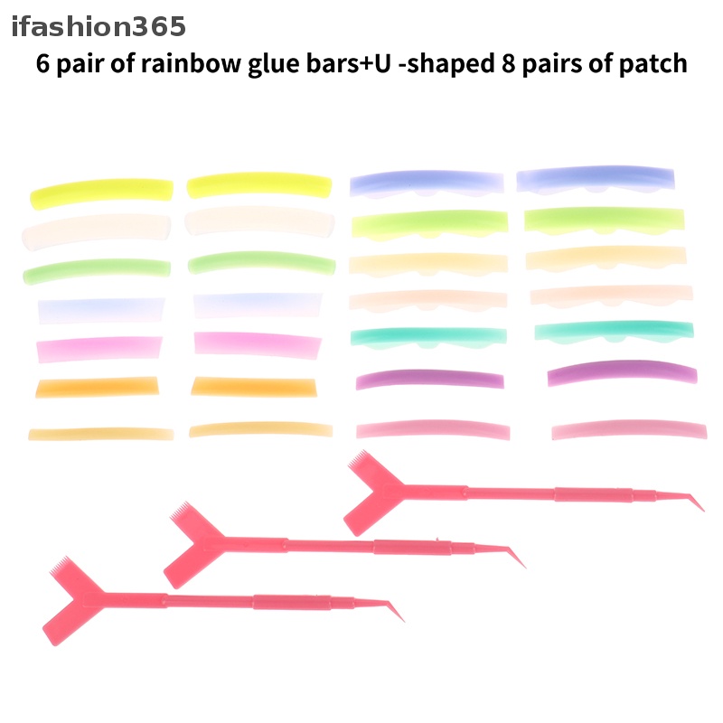 Set Đệm Silicone Nâng Lông Mi Tiện Dụng ifashion365