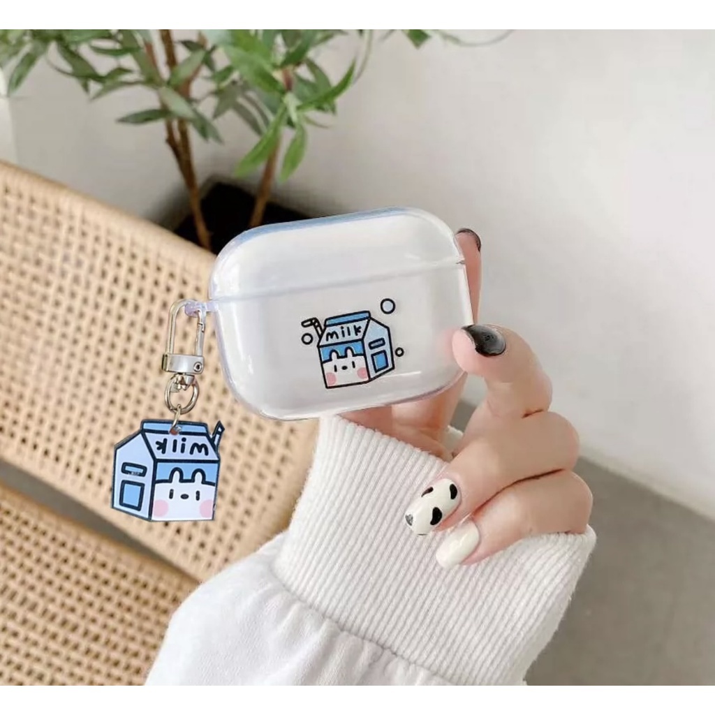 Vỏ Bảo Vệ Hộp Sạc Tai Nghe Không Dây Air 1 2 3  Pro 2