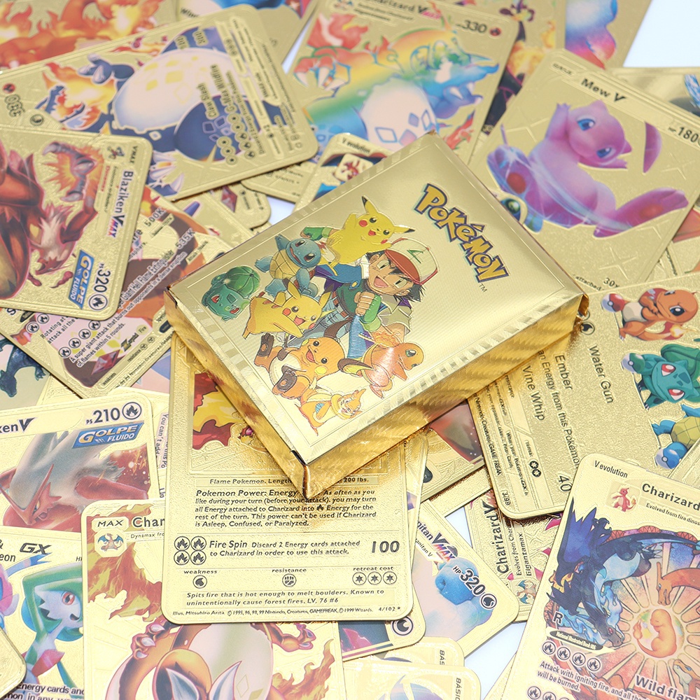 Bộ 55 Thẻ Bài pokemon Xinh Xắn Chất Lượng
