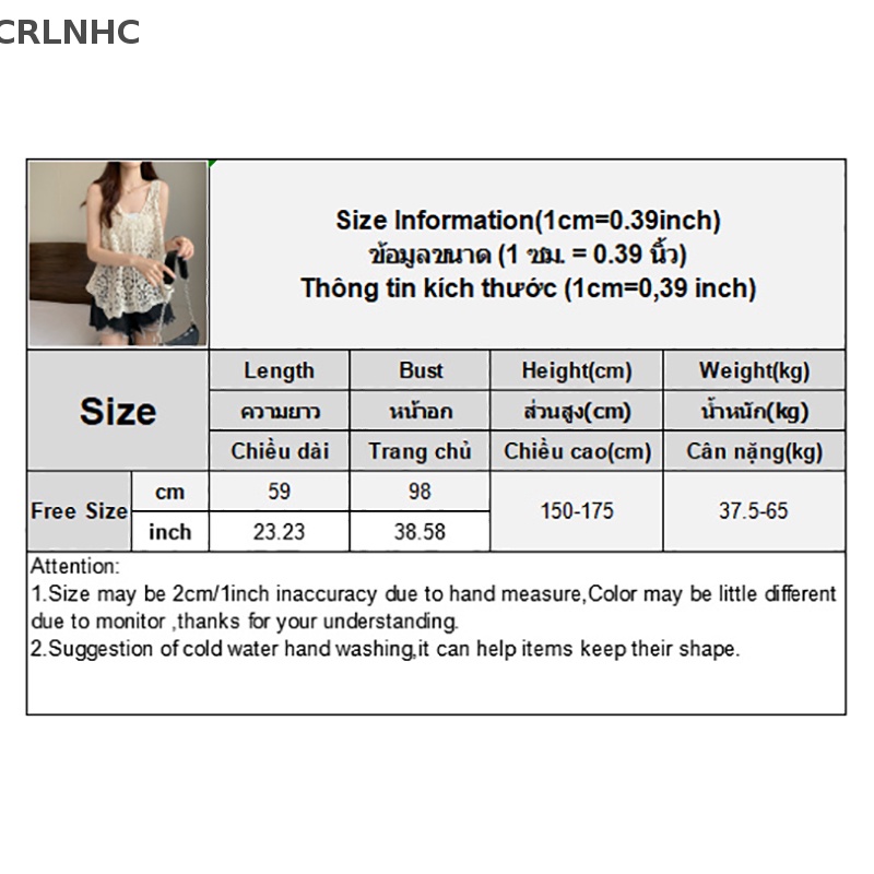 CRLNHC Áo Dệt Kim Không Tay Thêu Họa Tiết Phong Cách Bohemian Thời Trang Mùa Hè Cho Nữ vn