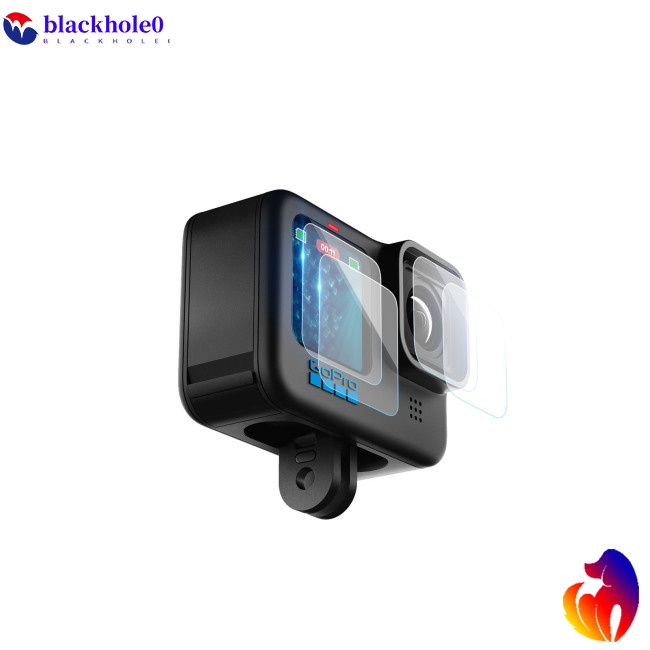 Kính Cường Lực Hd Bảo Vệ Ống Kính Máy Ảnh Chống Trầy Chống Va Đập Tương Thích Với Gopro11 / 10 / 9