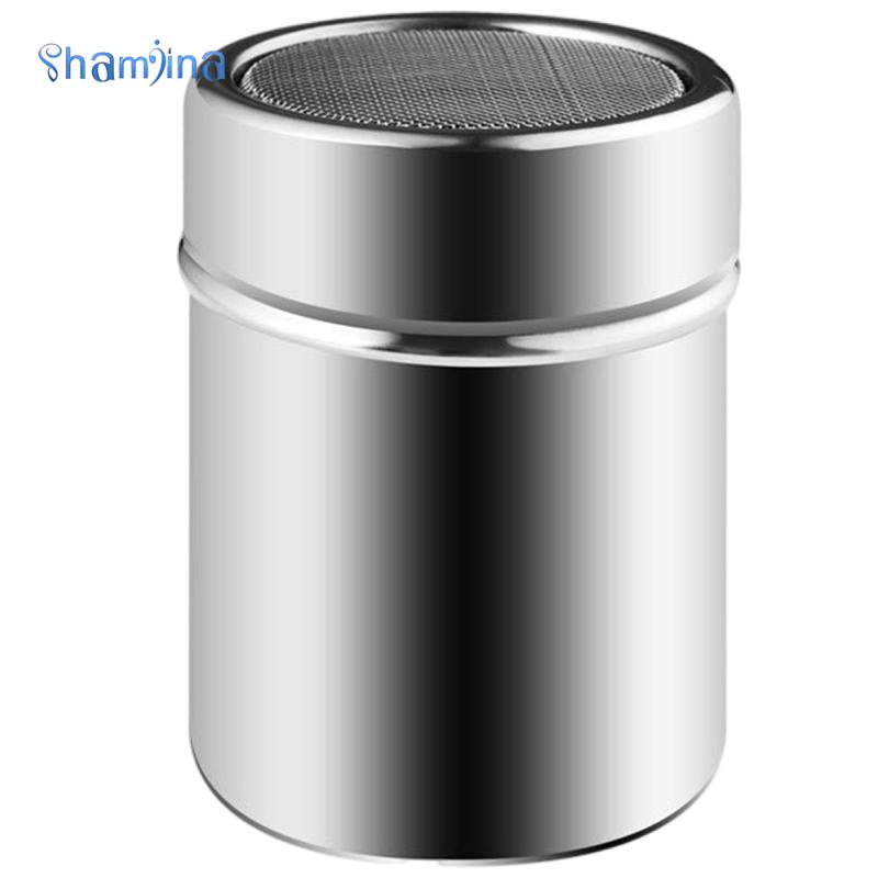 Quán cà phê bột rắc vòi phun cà phê thép không gỉ bột ca cao bột matcha đường lưới mịn sàng bột xe tăng