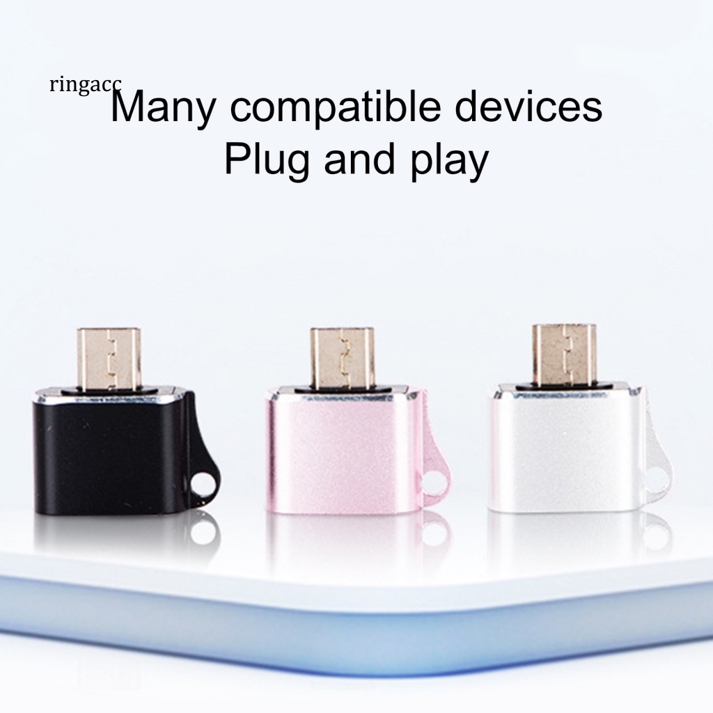 Đầu Chuyển Đổi Cổng Micro USB Sang Cổng USB Cho Điện Thoại Di Động