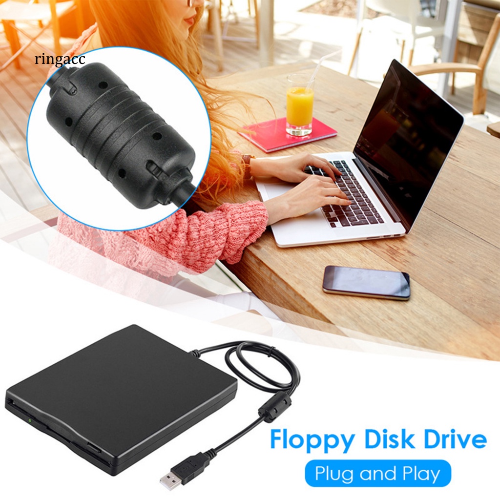 Ổ Đĩa Mềm Ngoài USB 2.0 3.5-inch 1.44Mb FDD Cho Máy Tính