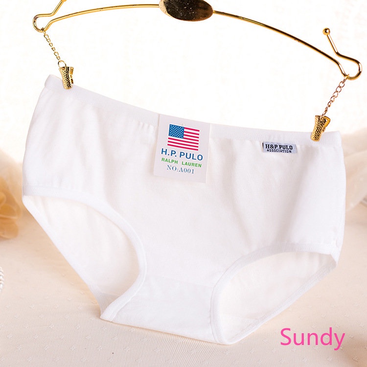 Quần Lót Cotton Màu Trơn Đơn Giản Thời Trang Cho Nữ