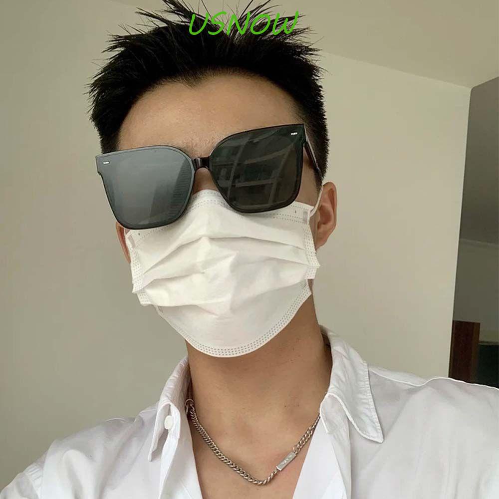 Kính Mát Hình Vuông Chống Tia UV400 Chống Phản Quang Phong Cách Vintage