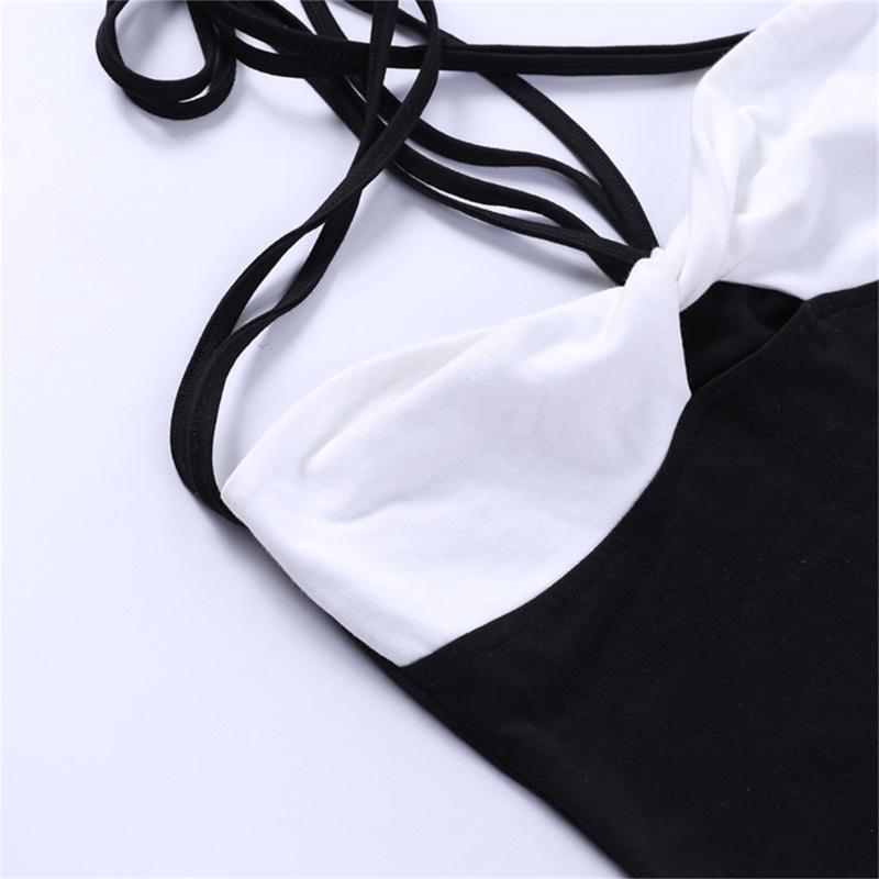 Áo Hai Dây Ôm Dáng Hở Lưng Phong Cách Gợi Cảm Cho Nữ